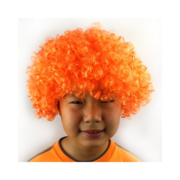 Buy Fashion Short Curly Afro Hair Wig for Adult & Children Orange at