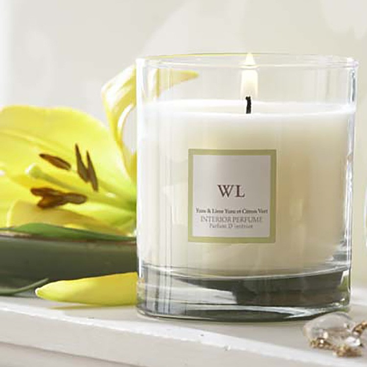 5pcs Smokeless Scented Candle Glass Candles for Wedding Party Decoration - Random-2