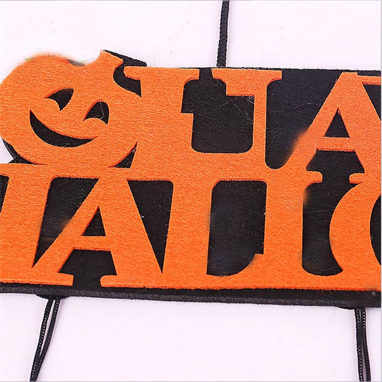 Happy Halloween Pumpkins Wall Door Doorplate Plaque Hanging Sign for Party Decoration-6