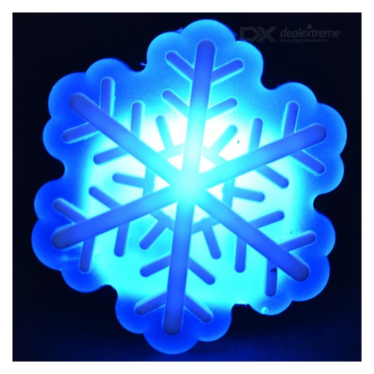 10 PCS Santa Claus Christmas Tree Snowman Snowflake Soft ABS Flash LED Brooch-26