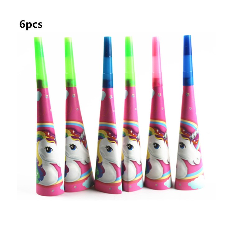 17Pcs Unicorn Party Supplies Pack Party Set for Children Kids Birthday Party-11