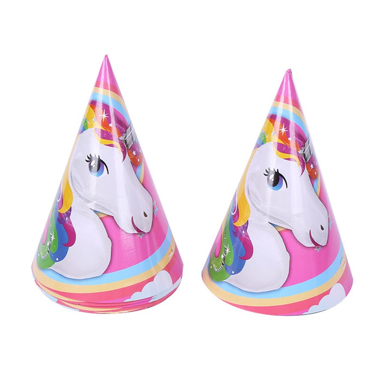 17Pcs Unicorn Party Supplies Pack Party Set for Children Kids Birthday Party-12