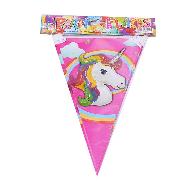 17Pcs Unicorn Party Supplies Pack Party Set for Children Kids Birthday Party-15