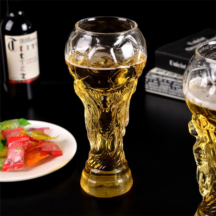 450ML Transparent 2018 Football FIFA World Cup Beer Glass Mug-1