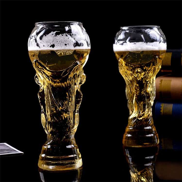 450ML Transparent 2018 Football FIFA World Cup Beer Glass Mug-2