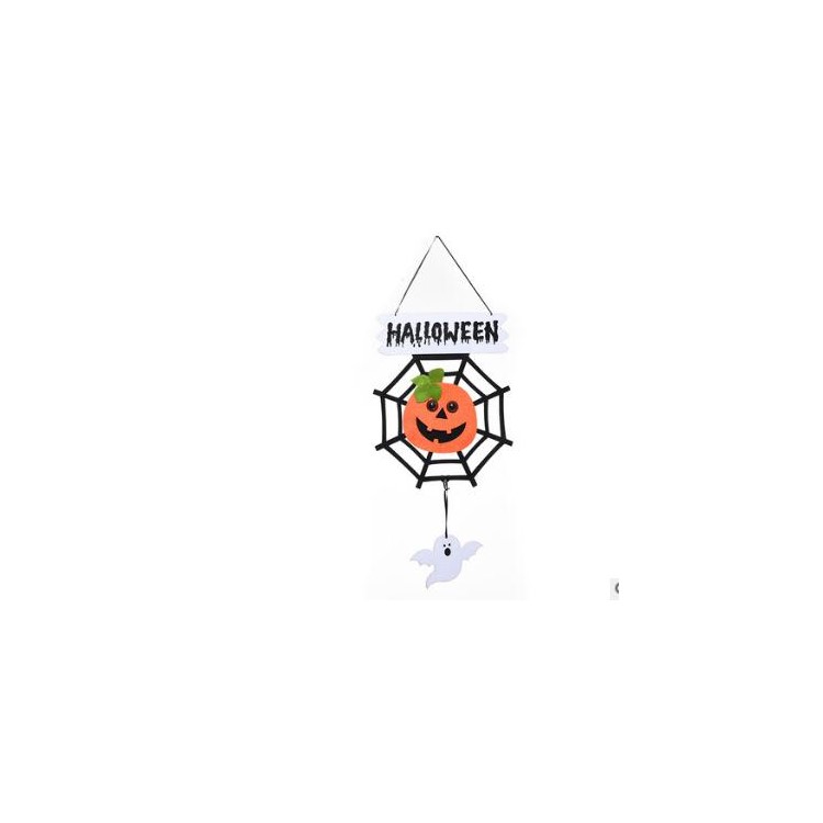 Creative Halloween Spider Halloween Pendant Home Party Decoration Ornaments - Pumpkin-3