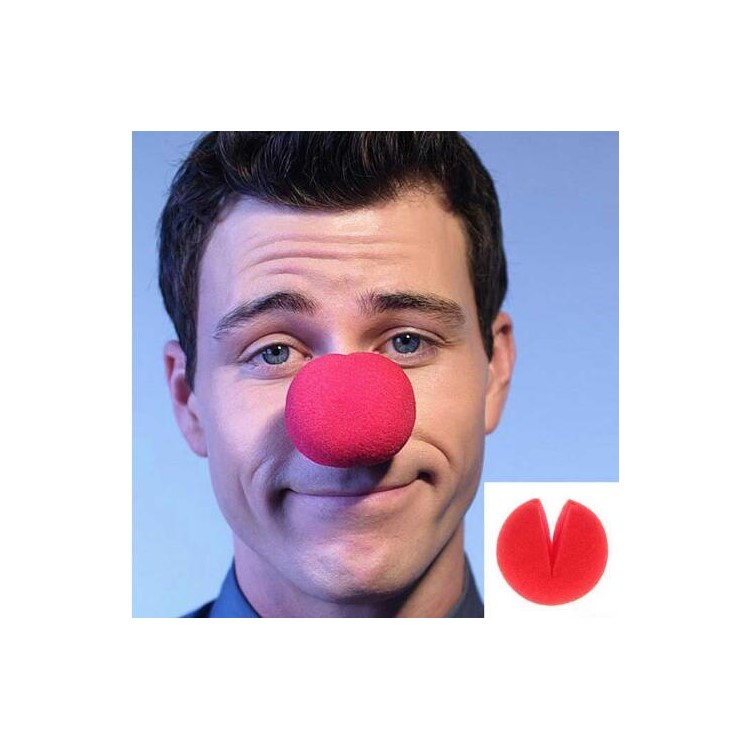 Schwamm-Clownnase Des Roten Schwammes 10pcs / Set Für Halloween-Parteimaskerade-Kostümball-6