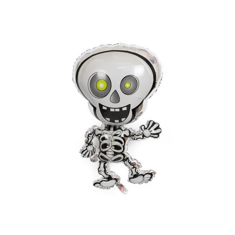 Aluminum Foil Balloon Kids Toy for Halloween Party Supplies - Skeletons-1