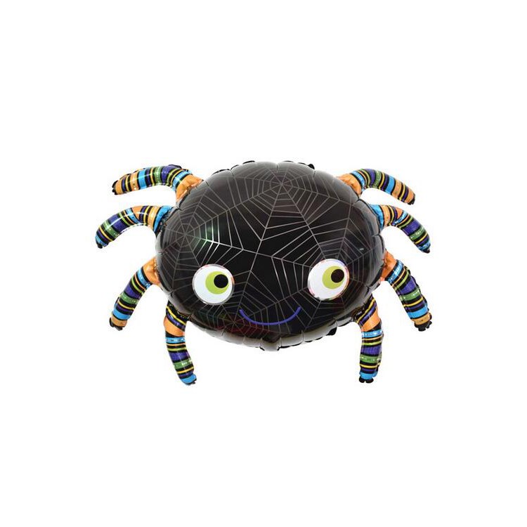 Aluminum Foil Balloon Kids Toy for Halloween Party Ornament - Spider-1