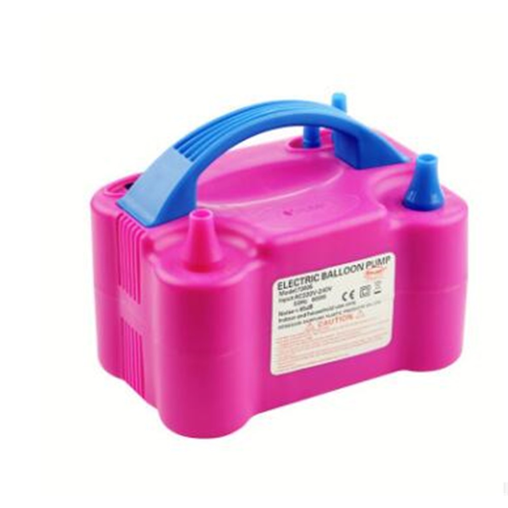 Party Accessory Electric Air Pump Balloons Inflator with Double Hole Air Compressor - US Plug-4