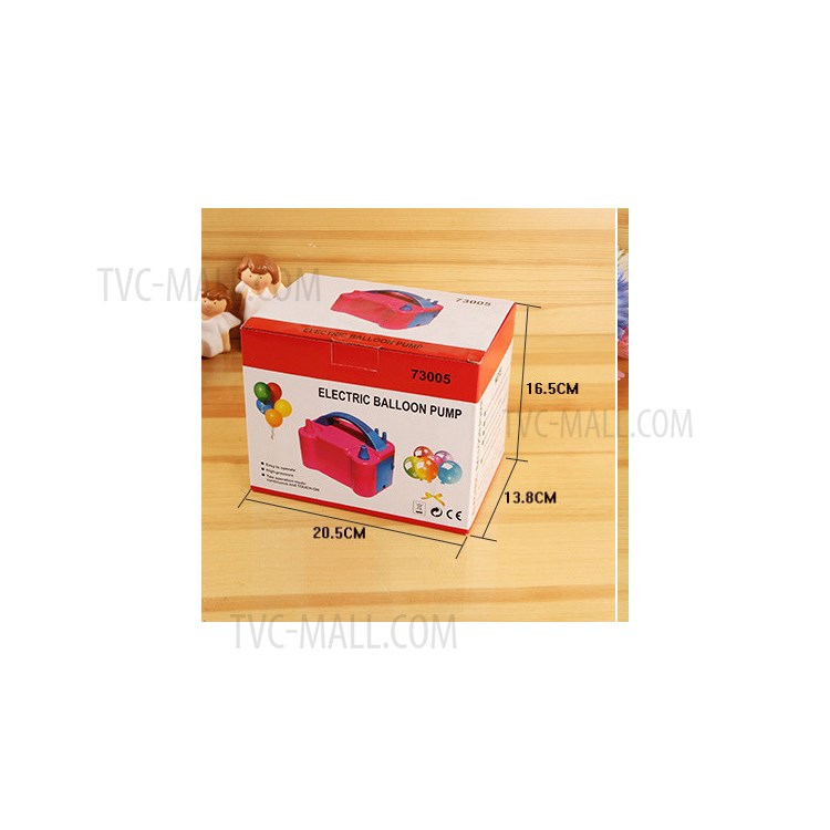 Party Accessory Electric Air Pump Balloons Inflator with Double Hole Air Compressor - US Plug-9