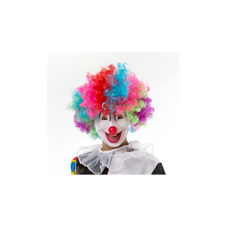5Pcs/Set Funny Halloween Smiling Face Clown Masks Full Face Masks-5