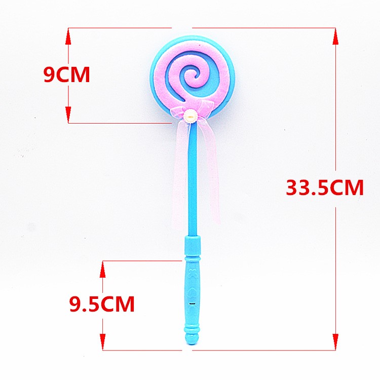 4 Teile / Satz Kinder Led Leuchten Spielzeug Lutscher Glow Sticks Blinkender Zauberstab (zufällige Farbe)-6