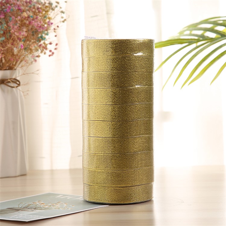Purchased Christmas Decor Packaging Ribbon 23m Strap Decorative Gift Box Cake Bundling Belt Band , Gold