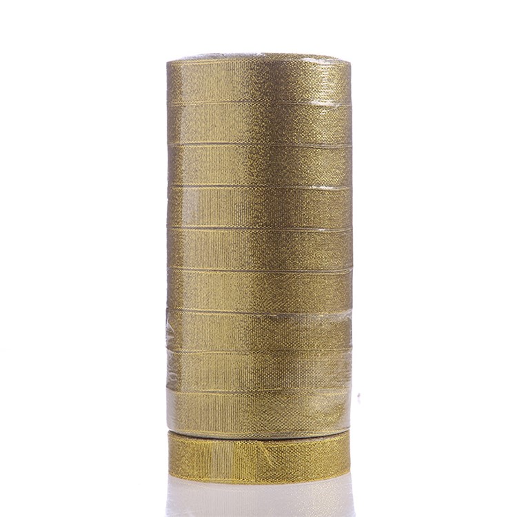 Christmas Decor Packaging Ribbon 23m Strap Decorative Gift Box Cake Bundling Belt Band - Gold-2