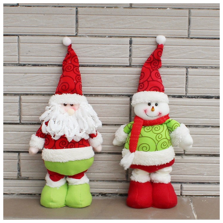Fashion Retractable Doll Christmas Ornament - Santa Claus-2