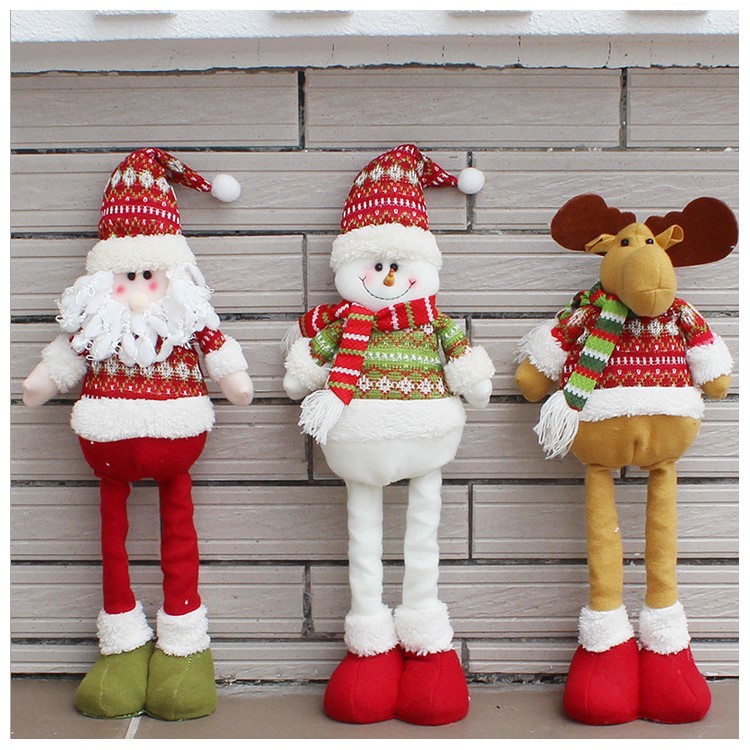 Fashion Retractable Doll Christmas Ornament - Santa Claus-4