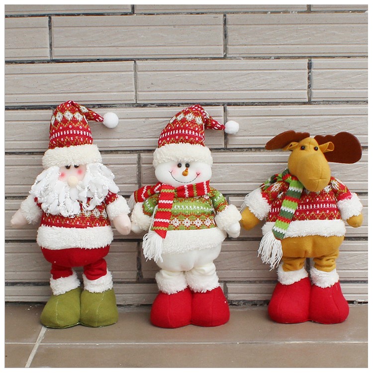 Fashion Retractable Doll Christmas Ornament - Santa Claus-5
