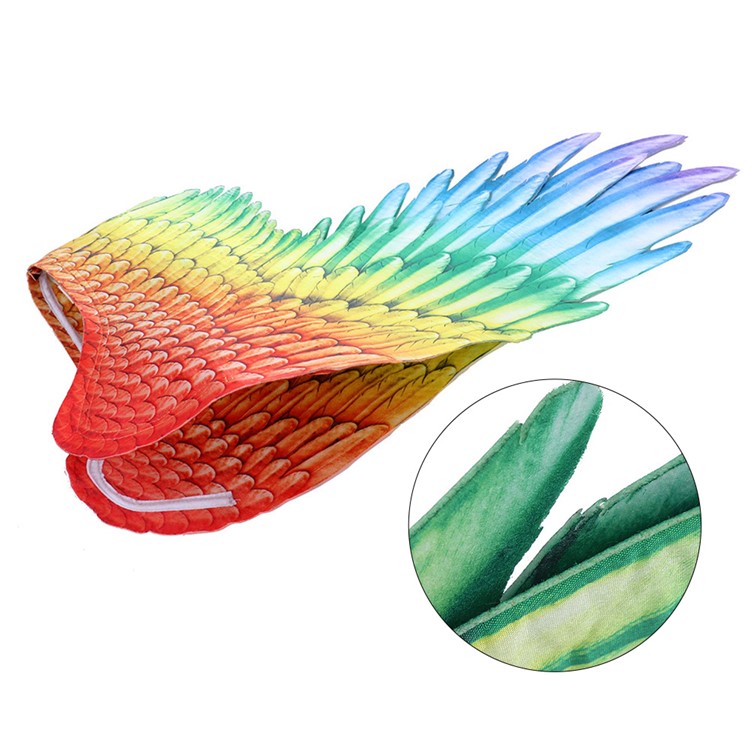 Unisex Non-woven Rainbow Color Adult Angel Wings Cosplay for Carnival Halloween-5