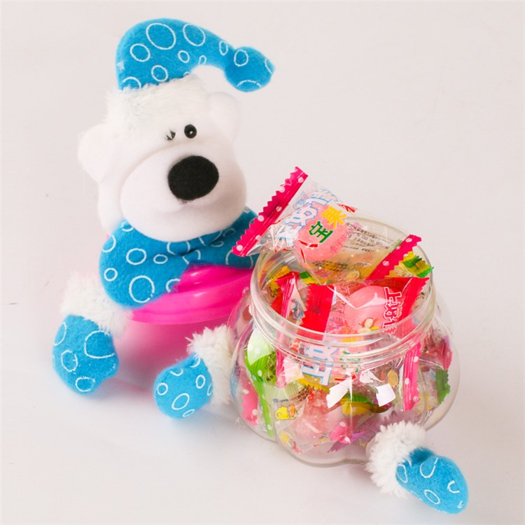 Christmas Style Plastic Candy Container Jar Biscuit Box - Santa Claus-4