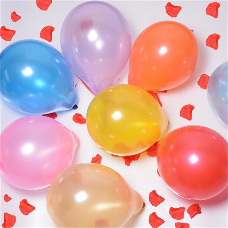 100Pcs/Set 10 Inch 1.5G Round Thicken Pearl Balloons for Party Wedding Decoration - Dark Green-3