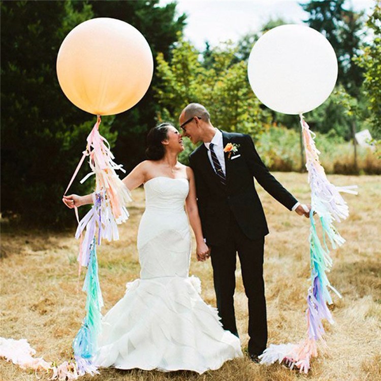 36 Inch Giant Latex Balloon Big Thick Balloon for Photo Shoot/Birthday/Wedding Party/Festival Decorations-2