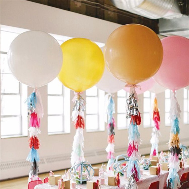 36 Inch Giant Latex Balloon Big Thick Balloon for Photo Shoot/Birthday/Wedding Party/Festival Decorations-3