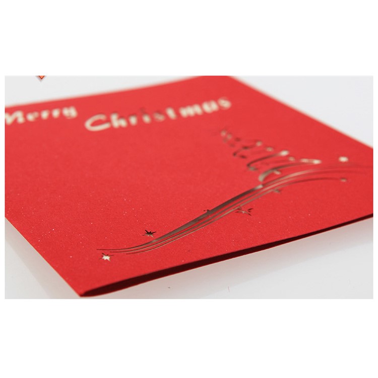 3D Christmas Tree Greeting Card Papercraft Stereoscopic Card-7