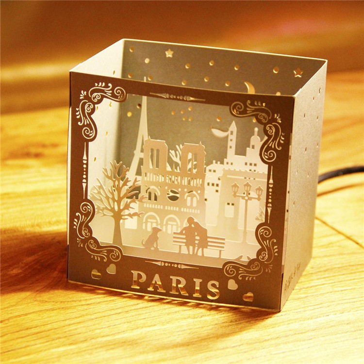Pairs Elements Pattern 3D Happy Pop Up Greeting Card Holiday Pop Up Cards-11
