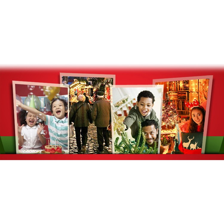 Christmas Party Decor Ornaments Chair Back Cover - Santa Claus-9