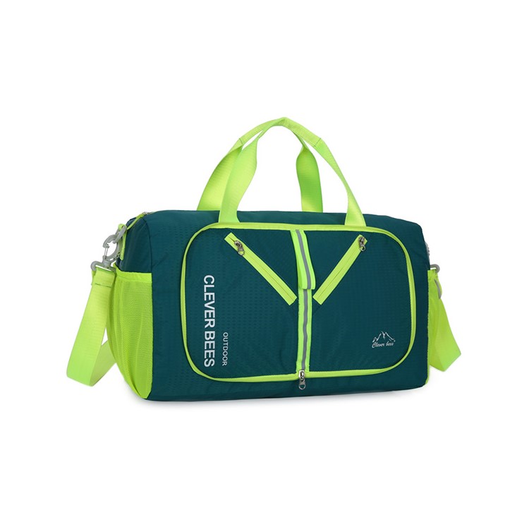 CTSMART Men and Women’s Oxford Fabric Travel Duffel Bag for Climbing Hiking Traveling - Green-1