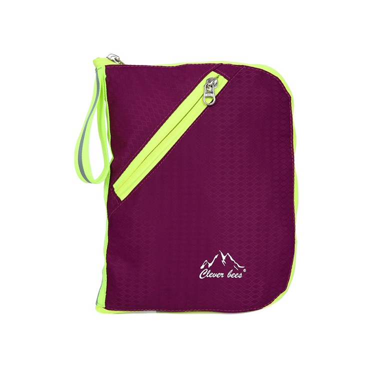CTSMART Casual Climbing Hiking Traveling Shoulder Bag Sports Luggage - Purple-3