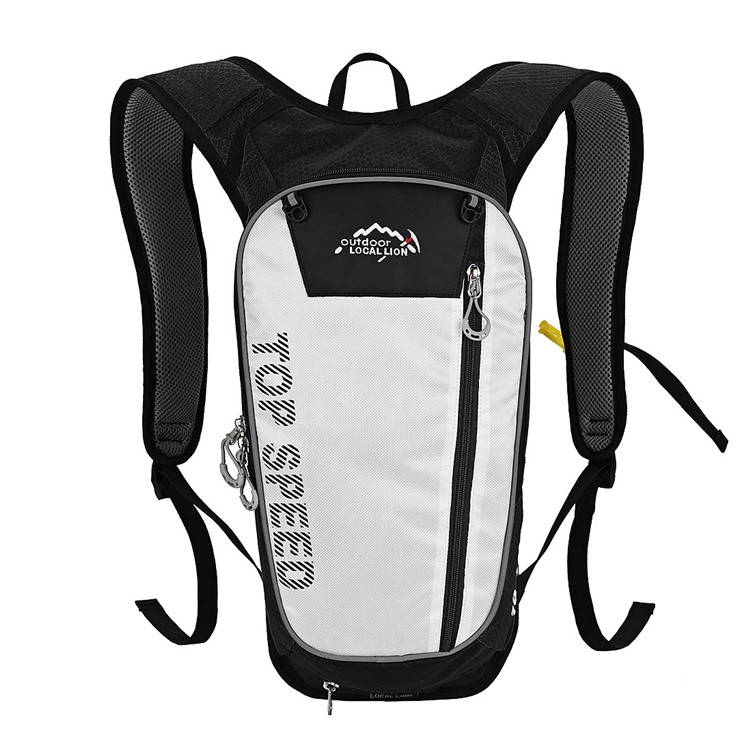 LOCAL LION 558 20L Water Resistant Polyester Backpack with Whistle for Riding Hiking Climbing - Black-2