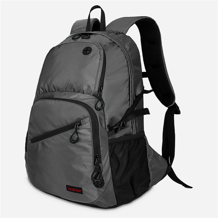 LOCAL LION 560 Outdoor Multi-functional Polyester Breathable 20L Backpack for Hiking Traveling - Grey-1