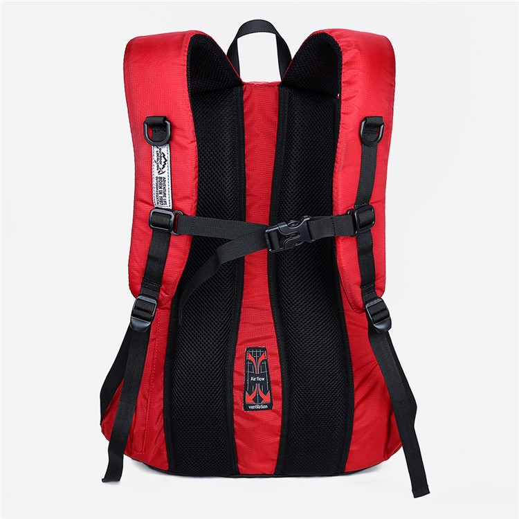 LOCAL LION 560 Polyester Outdoor 20L Breathable Lightweight Hiking Traveling Waterproof Backpack - Red-4