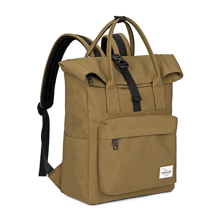 LOCAL LION 562 Waterproof Polyester Outdoor Sport Backpack with USB Charge Port - Khaki-1