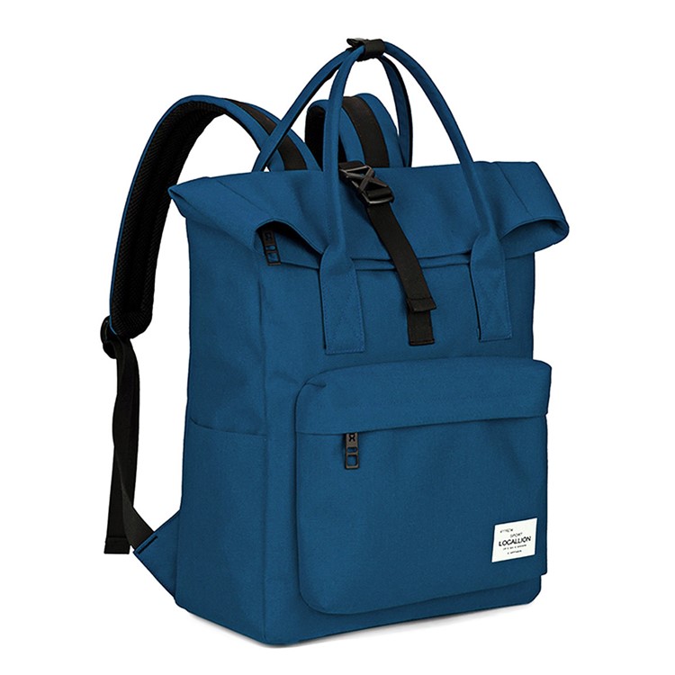 LOCAL LION 562 Laptop Backpack Anti-thief Tear/Water Resistant Travel Bag with USB Charge Port - Blue-1