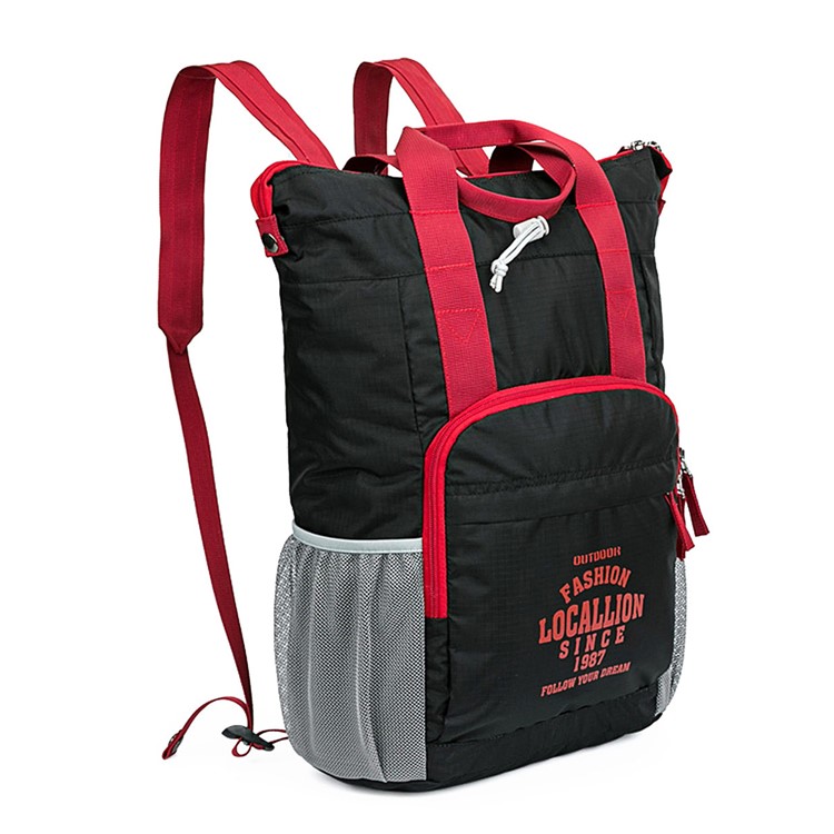 LOCAL LION 566 Multi-functional Waterproof 20L Double Shoulder Bag Lightweight Hand Carry Bag - Black-1