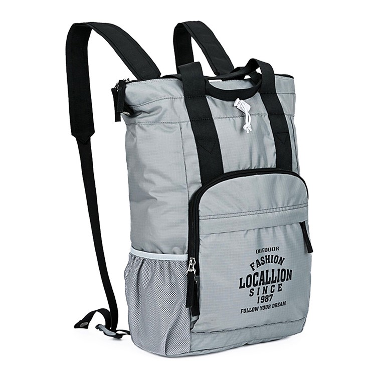 LOCAL LION 566 Multi-functional Outdoor 20L Backpack Lightweight Hand Carry Bag - Black + Grey-1