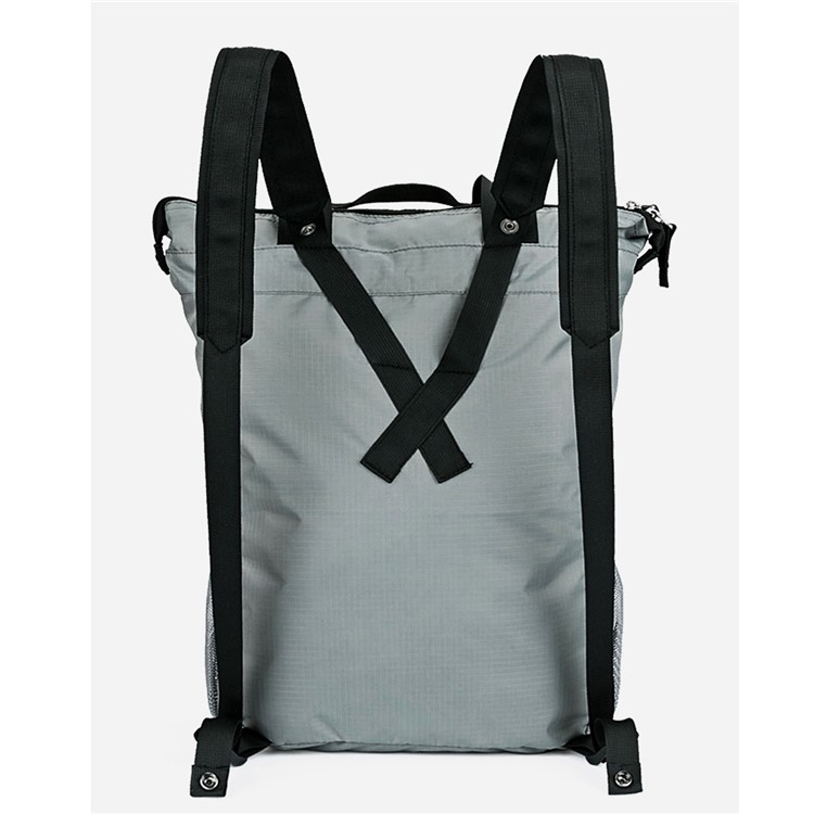LOCAL LION 566 Multi-functional Outdoor 20L Backpack Lightweight Hand Carry Bag - Black + Grey-3