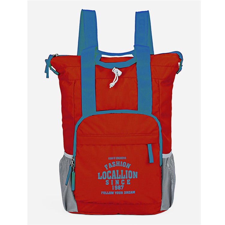 LOCAL LION 566 Outdoor Waterproof Lightweight 20L Travel Backpack Hand Carry Bag - Red-2