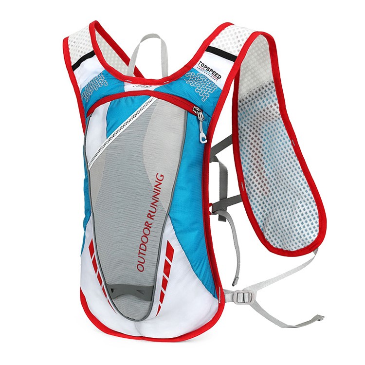 LOCAL LION 559 20L Water Resistant Polyester Sports Knapsack for Riding Hiking Climbing - Blue/Red-1