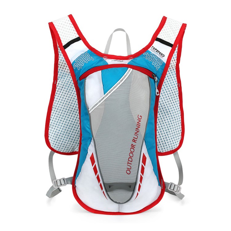 LOCAL LION 559 20L Water Resistant Polyester Sports Knapsack for Riding Hiking Climbing - Blue/Red-3