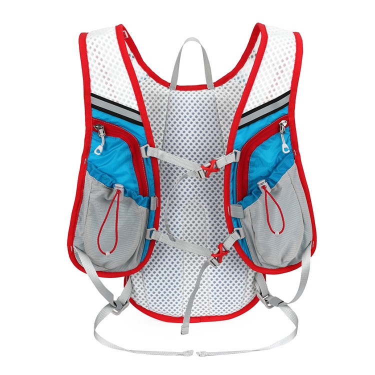 LOCAL LION 559 20L Water Resistant Polyester Sports Knapsack for Riding Hiking Climbing - Blue/Red-4