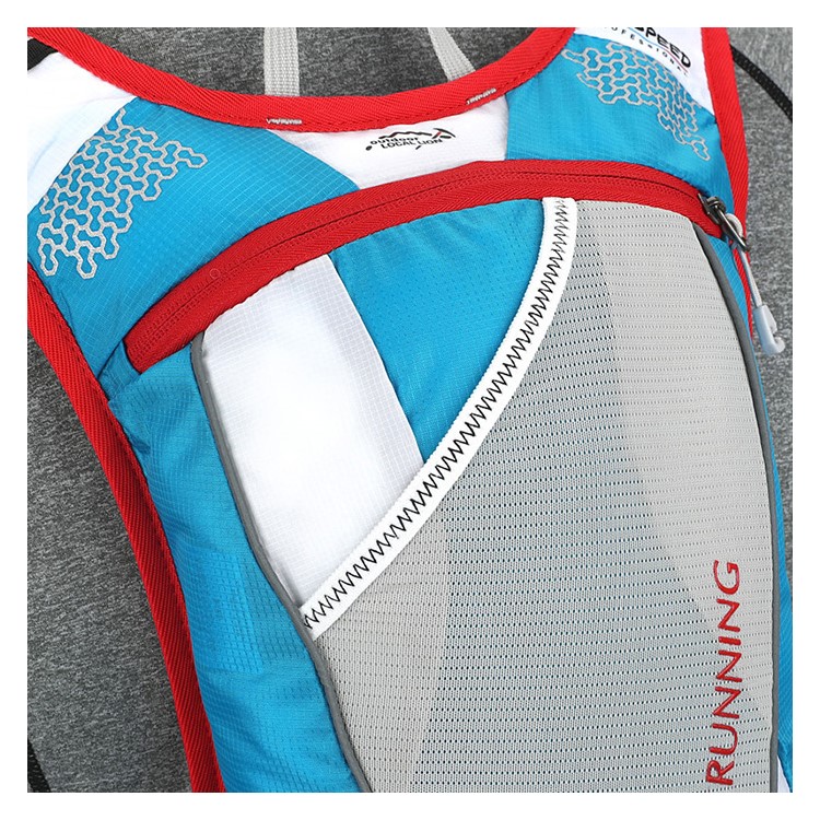 LOCAL LION 559 20L Water Resistant Polyester Sports Knapsack for Riding Hiking Climbing - Blue/Red-7