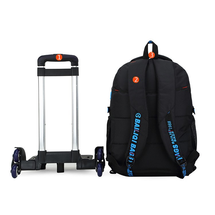 Bestselling ZIRANYU Detachable Rolling Backpack Cute School Backpack