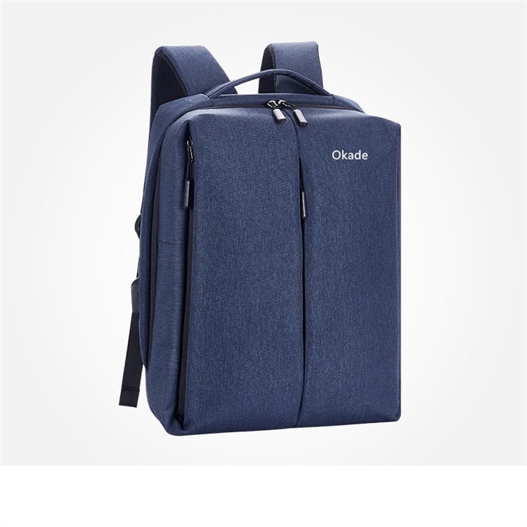 USB-Lade 3,5 Mm Klinke Rucksack Schule Rucksack Tasche Laptop-Computer Taschen - Blau-2