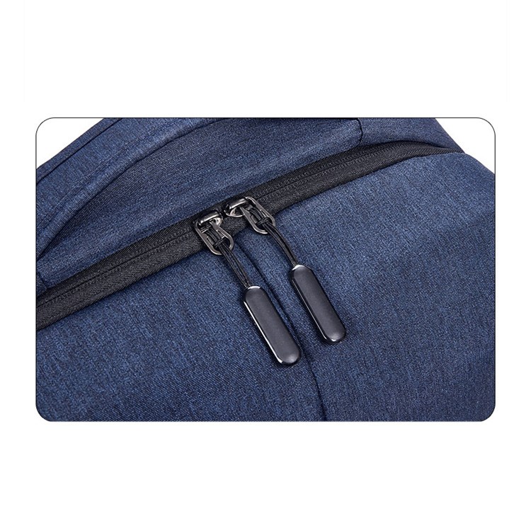 USB-Lade 3,5 Mm Klinke Rucksack Schule Rucksack Tasche Laptop-Computer Taschen - Blau-7