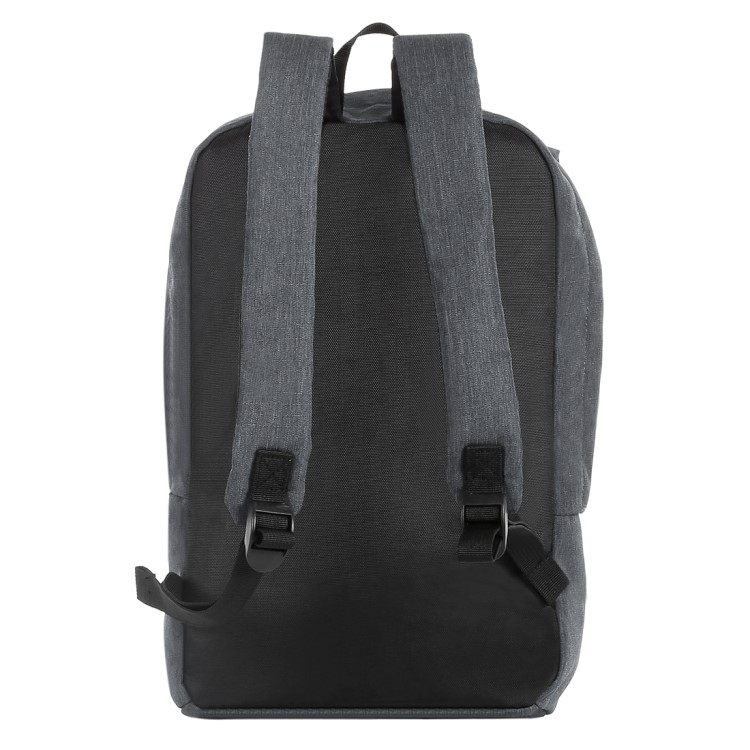 HAWEEL Polyester Wasserdichte Schultasche Laptop Rucksack - Grau-2