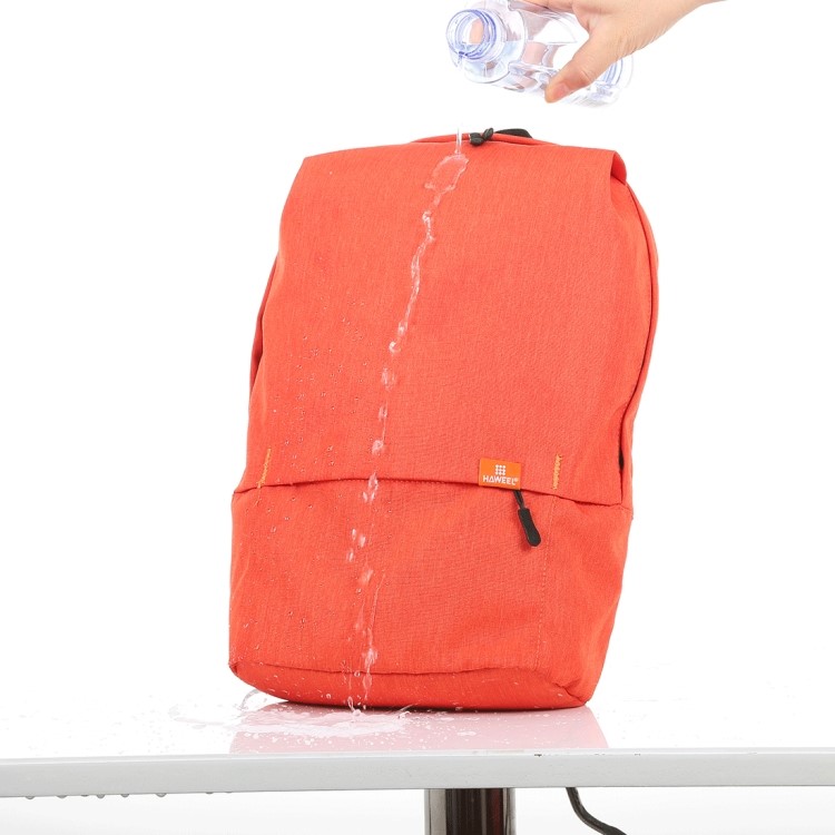 HAWEEL Large Capacity Waterproof School Bag Shoulder Bag Laptop Backpack - Red-5